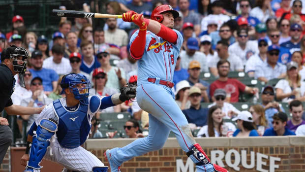St. Louis Cardinals infielder Nolan Gorman